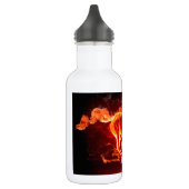 Feuerpferd Edelstahlflasche (Links)