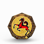 Feuerpferd Fotoblock (Vorderseite)