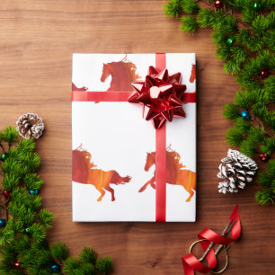 Feuerpferd  geschenkpapier