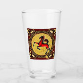 Feuerpferd Glas (Vorderseite)