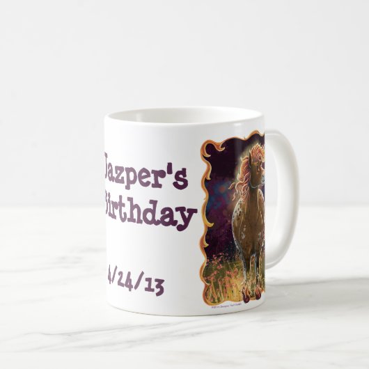 Feuerpferd Kaffeetasse (VorderseiteRechts)