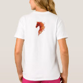 Feuerpferd Kinder T-Shirt (Rückseite)