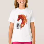 Feuerpferd Kinder T-Shirt (Vorderseite)