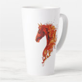 Feuerpferd Milchtasse (Rechte Ecke)