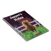 Feuerpferd Notizblock (Rechte Seite)