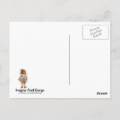 Feuerpferd Postkarte (Rückseite)