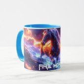 FEUERPFERD - SHENG XIAO - TASSE (Vorderseite Links)