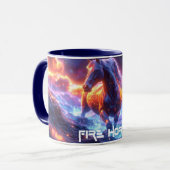 FEUERPFERD - SHENG XIAO - TASSE (Vorderseite Links)
