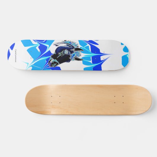 Feuerpferd Skateboard (Horizontal)