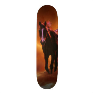 Feuerpferd Skateboard