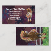 Feuerpferd Visitenkarte (Vorne/Hinten)