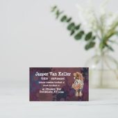 Feuerpferd Visitenkarte (Stehend Vorderseite)