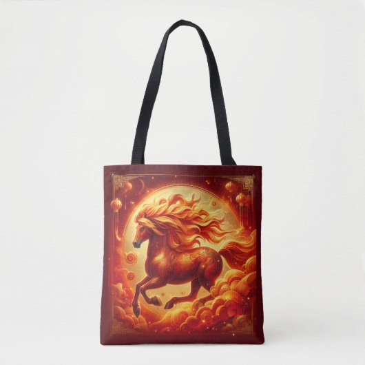 Feuerpferd zu viel tasche (Vorderseite)