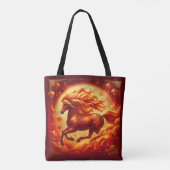 Feuerpferd zu viel tasche (Rückseite)