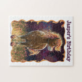 Feuerpferd zur Partyzeit Puzzle (Horizontal)