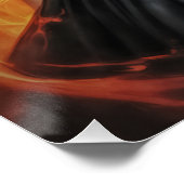 Feuerpferdekraft Poster (Ecke)