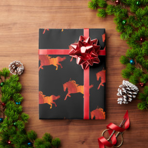 Feuerpferdekunst  geschenkpapier