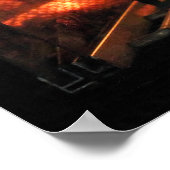 Feuerplakat Poster (Ecke)