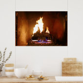 Feuerplakat Poster (Küche)