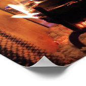 Feuerplakat Poster (Ecke)
