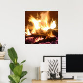 Feuerplakat Poster (Heimbüro)