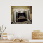 Feuerplatz aus Syon House, Middlesex, c.1760 Poster (Küche)