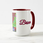 Feuerplatz Kätzchen Weihnachten Tasse Traum groß (VorderseiteRechts)