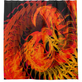 Feuerplatz Spaß!.... Duschvorhang