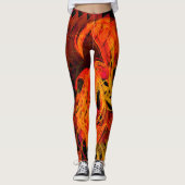 Feuerplatz Spaß!.... Leggings (Vorderseite)