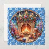 Feuerplatz Weihnachtskarte (Vorne/Hinten)