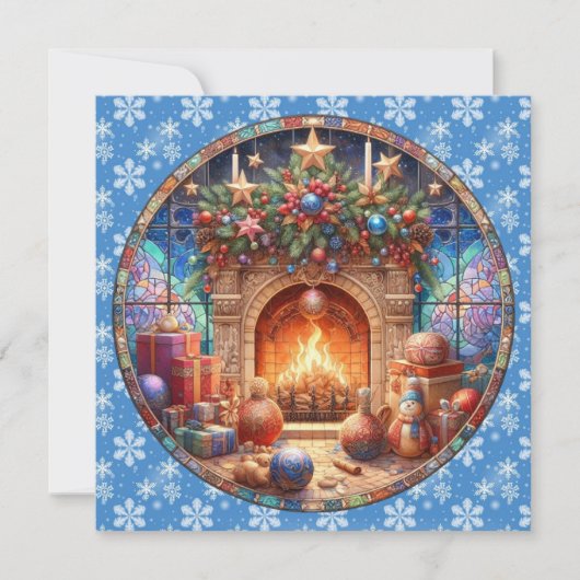 Feuerplatz Weihnachtskarte (Vorderseite)