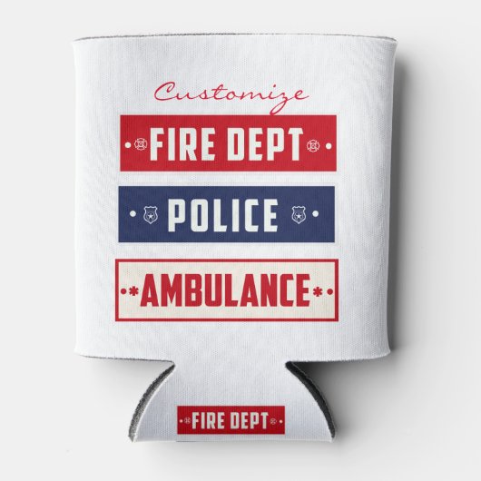 Feuerpolizei Dosenkühler (Vorderseite)