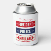 Feuerpolizei Dosenkühler (Kanne Rückseite)