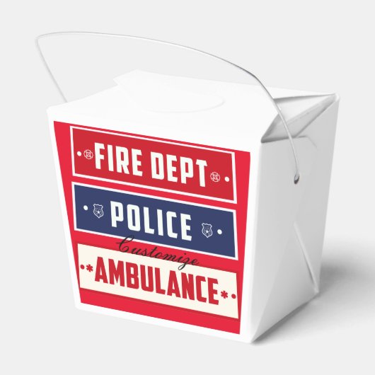 Feuerpolizei Geschenkschachtel (Rückseite)