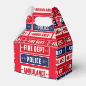 Feuerpolizei Geschenkschachtel (Rückseite)