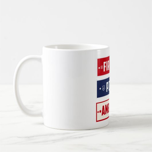 Feuerpolizei Kaffeetasse (Links)