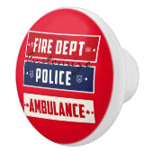 Feuerpolizei Keramikknauf (Rechts)