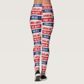 Feuerpolizei Leggings (Rückseite)
