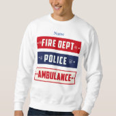 Feuerpolizei Logo Thunder_Cove  Sweatshirt (Vorderseite)