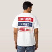 Feuerpolizei Logo Thunder_Cove T-Shirt (Schwarz voll)