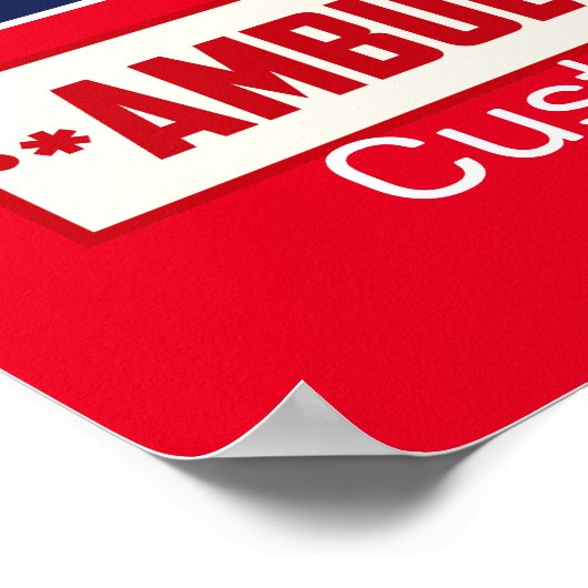 Feuerpolizei Poster (Ecke)