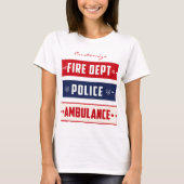 Feuerpolizei T-Shirt (Vorderseite)