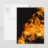 Feuerpostkarte Postkarte (Vorne/Hinten)