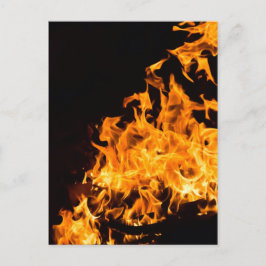 Feuerpostkarte Postkarte