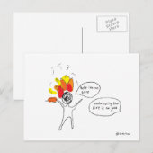 Feuerpostkarte Postkarte (Vorne/Hinten)