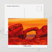 Feuerpostkarte Postkarte (Vorne/Hinten)