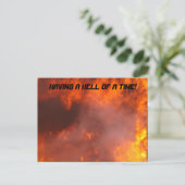 Feuerpostkarte Postkarte (Stehend Vorderseite)