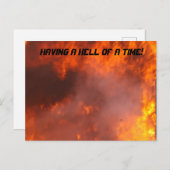 Feuerpostkarte Postkarte (Vorne/Hinten)