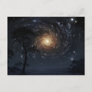 Feuerrad Postkarte