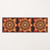 Feuerrad Yogamatte (Vorderseite (Horizontal))